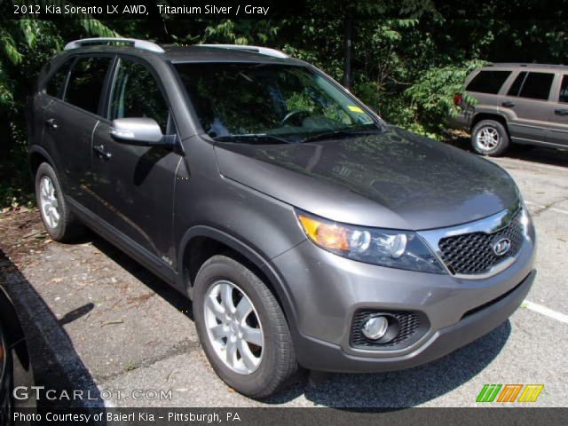 2012 Kia Sorento LX AWD in Titanium Silver