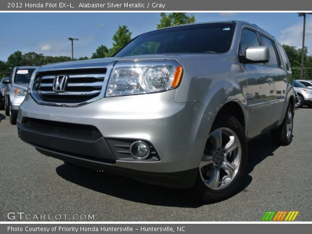 2012 Honda Pilot EX-L in Alabaster Silver Metallic
