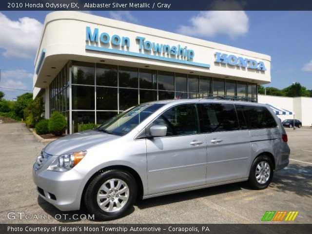 2010 Honda Odyssey EX in Alabaster Silver Metallic