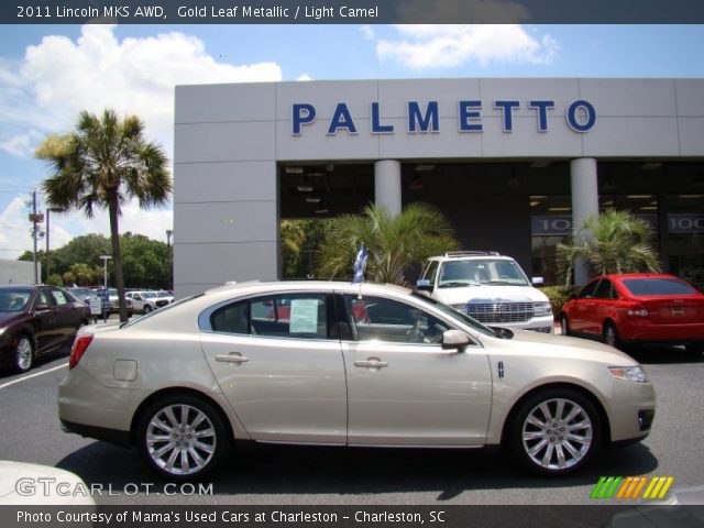 2011 Lincoln MKS AWD in Gold Leaf Metallic