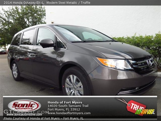 2014 Honda Odyssey EX-L in Modern Steel Metallic