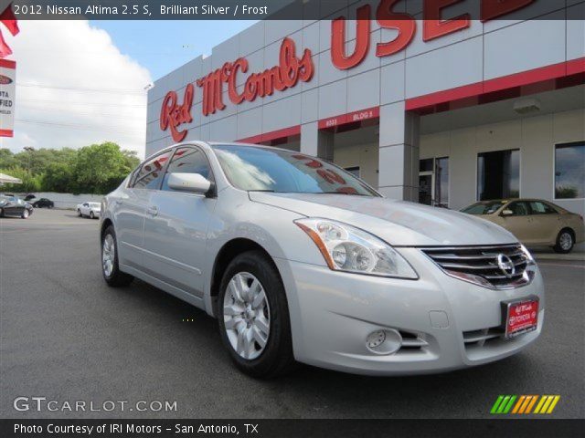 2012 Nissan Altima 2.5 S in Brilliant Silver