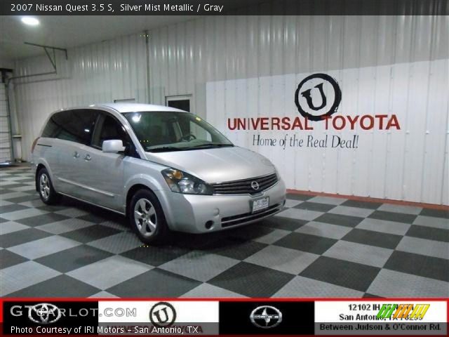 2007 Nissan Quest 3.5 S in Silver Mist Metallic