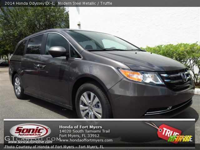 2014 Honda Odyssey EX-L in Modern Steel Metallic