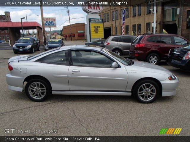 2004 Chevrolet Cavalier LS Sport Coupe in Ultra Silver Metallic