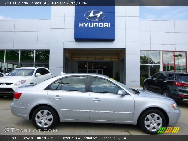 2010 Hyundai Sonata GLS in Radiant Silver