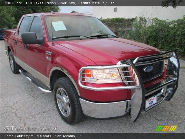 2007 Ford F150 Texas Edition SuperCrew in Redfire Metallic