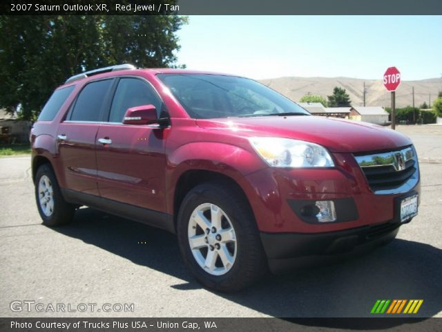 2007 Saturn Outlook XR in Red Jewel