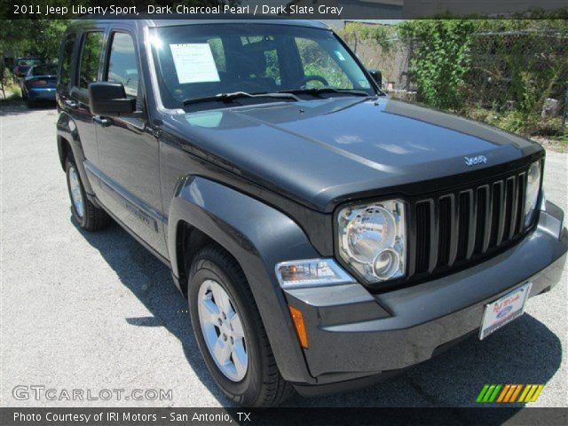 2011 Jeep Liberty Sport in Dark Charcoal Pearl
