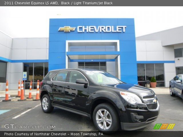 2011 Chevrolet Equinox LS AWD in Black