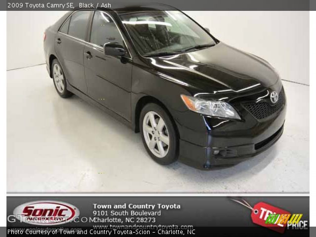 2009 Toyota Camry SE in Black