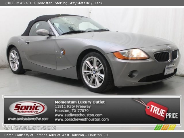 2003 BMW Z4 3.0i Roadster in Sterling Grey Metallic