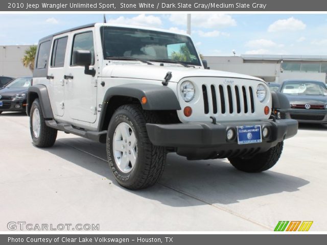 2010 Jeep Wrangler Unlimited Sport in Stone White