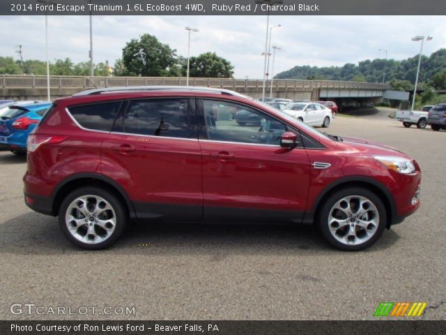 2014 Ford Escape Titanium 1.6L EcoBoost 4WD in Ruby Red