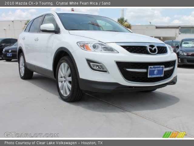 2010 Mazda CX-9 Touring in Crystal White Pearl Mica