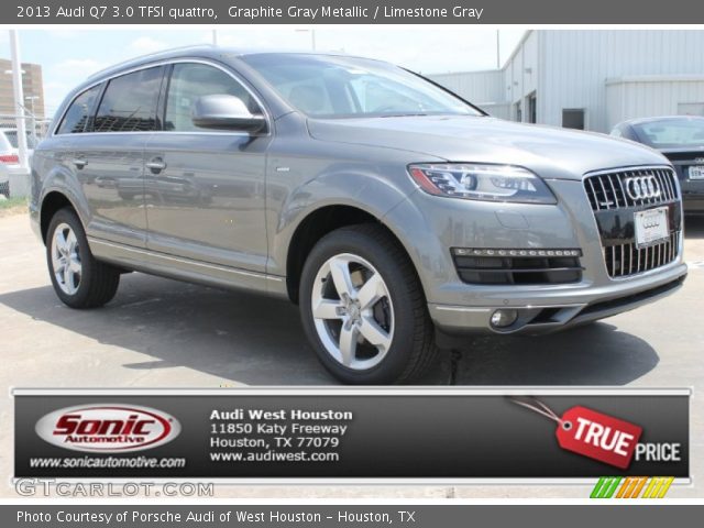 2013 Audi Q7 3.0 TFSI quattro in Graphite Gray Metallic