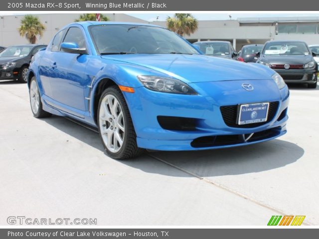 2005 Mazda RX-8 Sport in Winning Blue Metallic