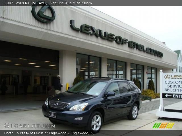 2007 Lexus RX 350 AWD in Neptune Blue Mica