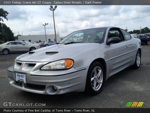 2003 Pontiac Grand Am GT Coupe in Galaxy Silver Metallic