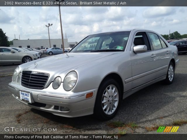 2002 Mercedes-Benz E 320 4Matic Sedan in Brilliant Silver Metallic