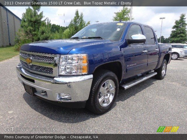 2013 Chevrolet Silverado 1500 LT Crew Cab in Blue Topaz Metallic