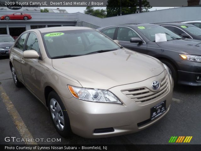 2009 Toyota Camry LE in Desert Sand Metallic