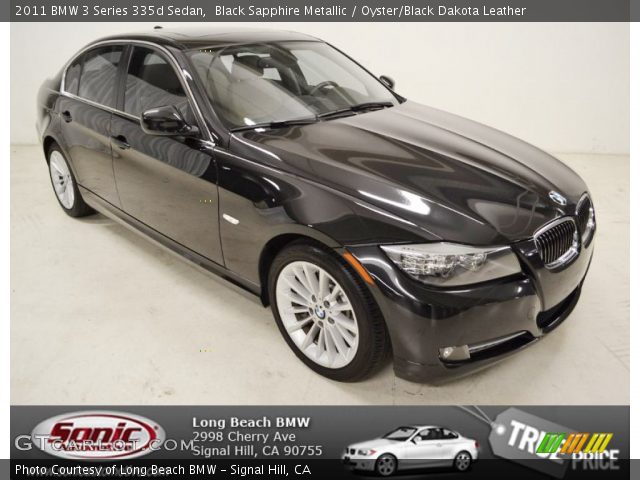 2011 BMW 3 Series 335d Sedan in Black Sapphire Metallic