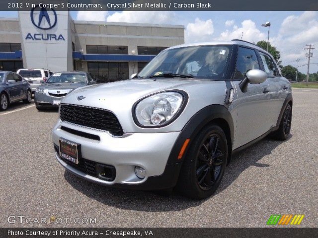 2012 Mini Cooper S Countryman in Crystal Silver Metallic
