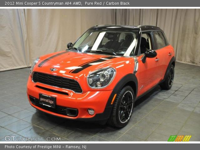 2012 Mini Cooper S Countryman All4 AWD in Pure Red