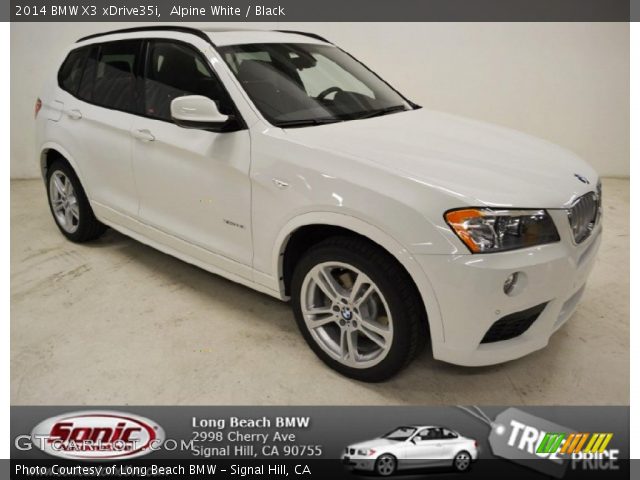 2014 BMW X3 xDrive35i in Alpine White