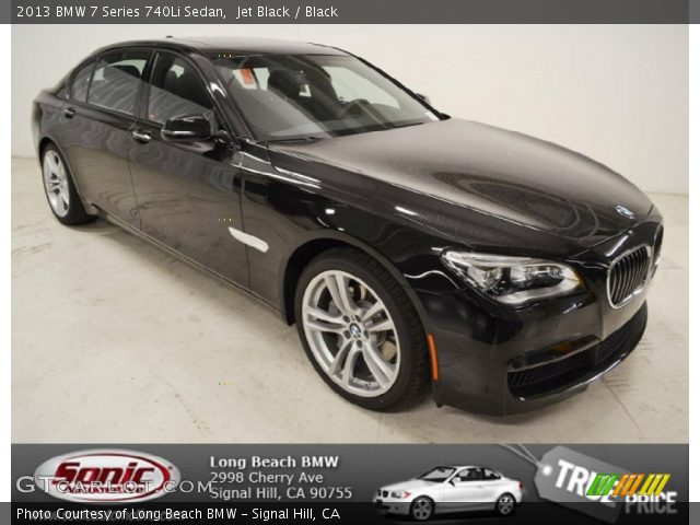 2013 BMW 7 Series 740Li Sedan in Jet Black