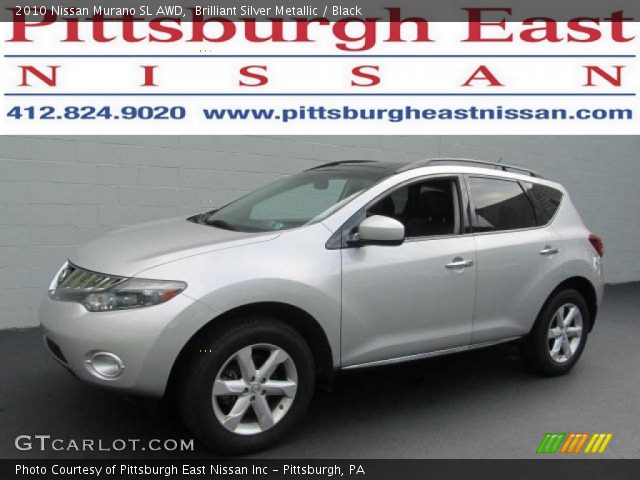 2010 Nissan Murano SL AWD in Brilliant Silver Metallic