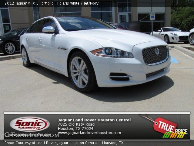 2012 Jaguar XJ XJL Portfolio in Polaris White