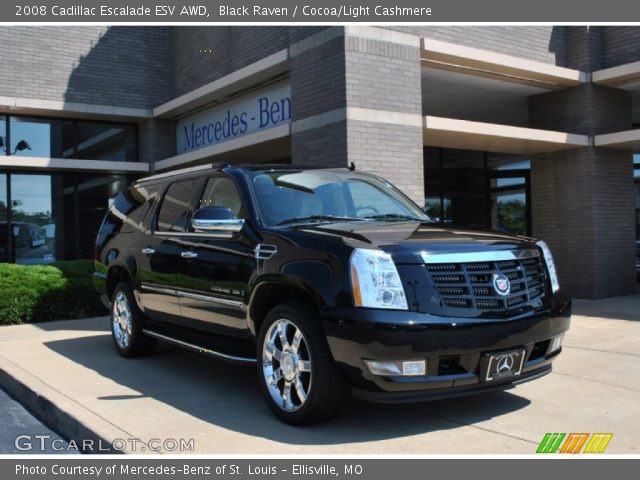 2008 Cadillac Escalade ESV AWD in Black Raven