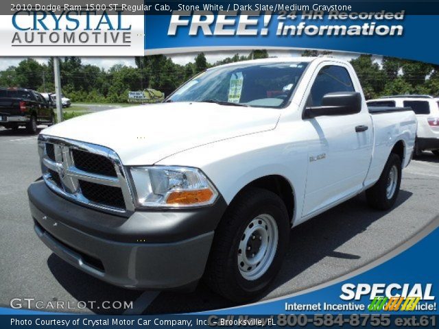 2010 Dodge Ram 1500 ST Regular Cab in Stone White