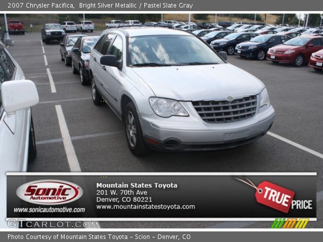 2007 Chrysler Pacifica  in Bright Silver Metallic