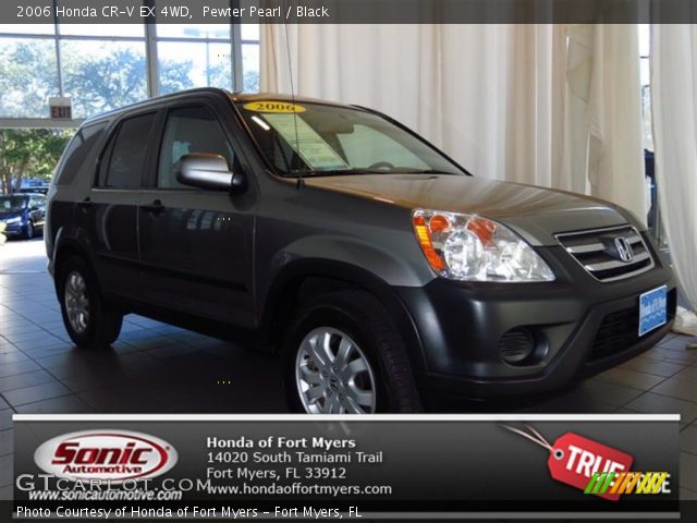 2006 Honda CR-V EX 4WD in Pewter Pearl