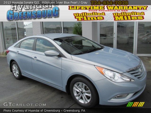 2013 Hyundai Sonata GLS in Iridescent Silver Blue Pearl