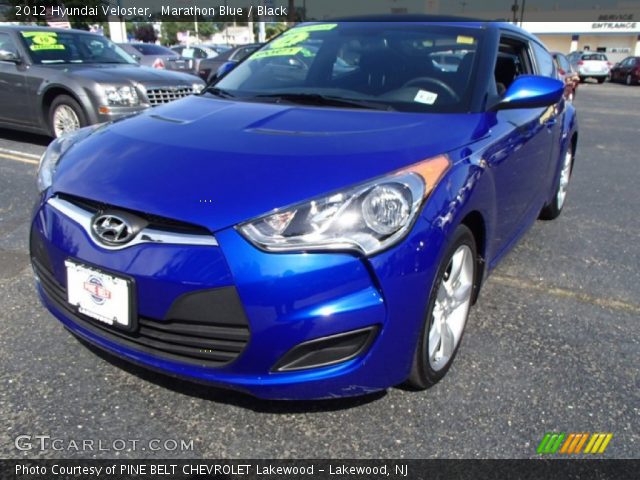 2012 Hyundai Veloster  in Marathon Blue