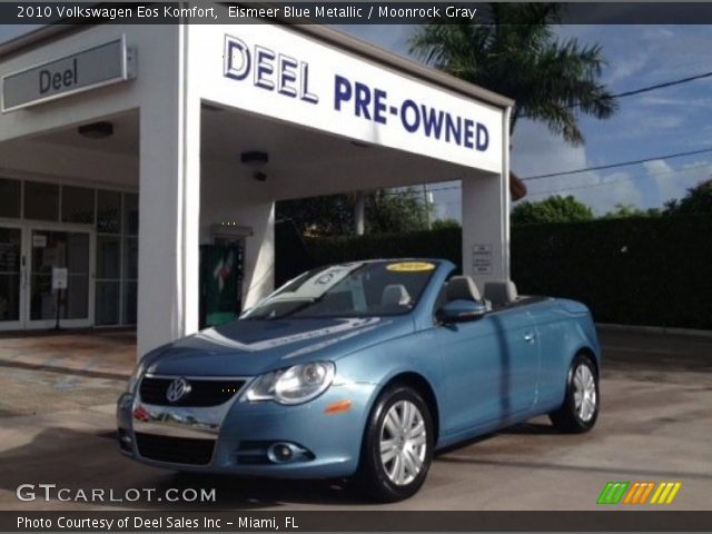 2010 Volkswagen Eos Komfort in Eismeer Blue Metallic