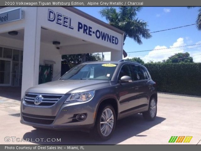 2010 Volkswagen Tiguan Wolfsburg Edition in Alpine Grey Metallic
