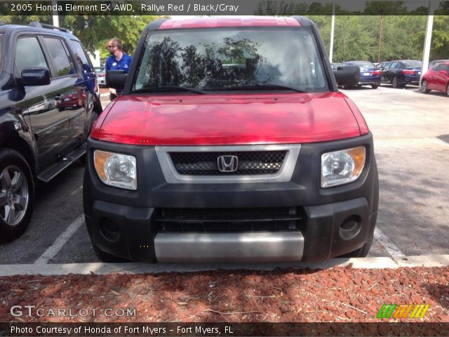 2005 Honda Element EX AWD in Rallye Red