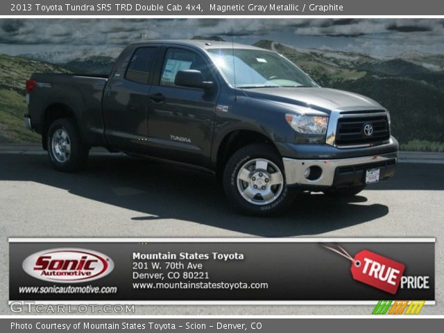2013 Toyota Tundra SR5 TRD Double Cab 4x4 in Magnetic Gray Metallic