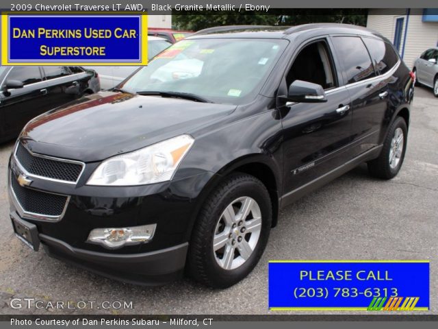 2009 Chevrolet Traverse LT AWD in Black Granite Metallic