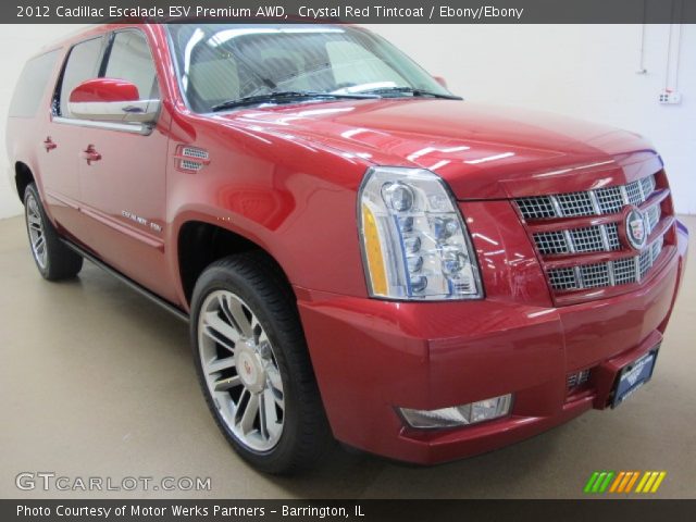 2012 Cadillac Escalade ESV Premium AWD in Crystal Red Tintcoat