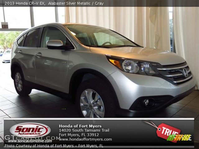 2013 Honda CR-V EX in Alabaster Silver Metallic