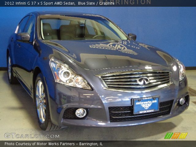 2012 Infiniti G 37 x S Sport AWD Sedan in Blue Slate