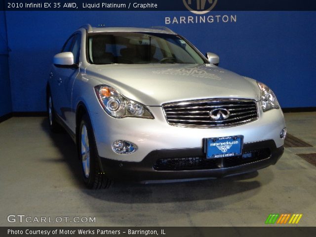 2010 Infiniti EX 35 AWD in Liquid Platinum