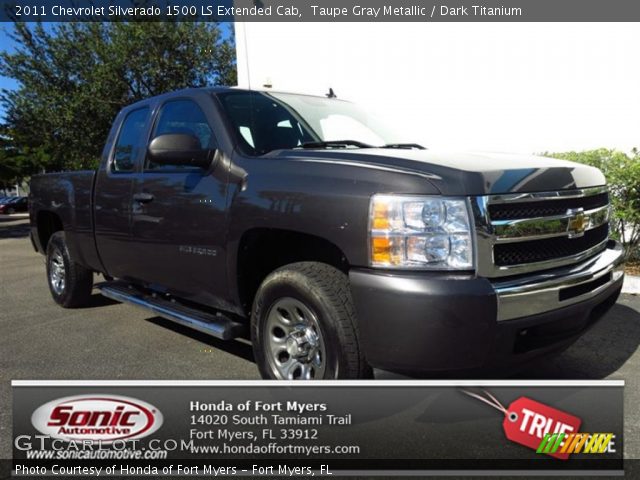 2011 Chevrolet Silverado 1500 LS Extended Cab in Taupe Gray Metallic