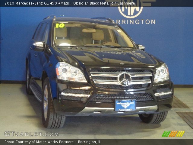 2010 Mercedes-Benz GL 450 4Matic in Obsidian Black Metallic